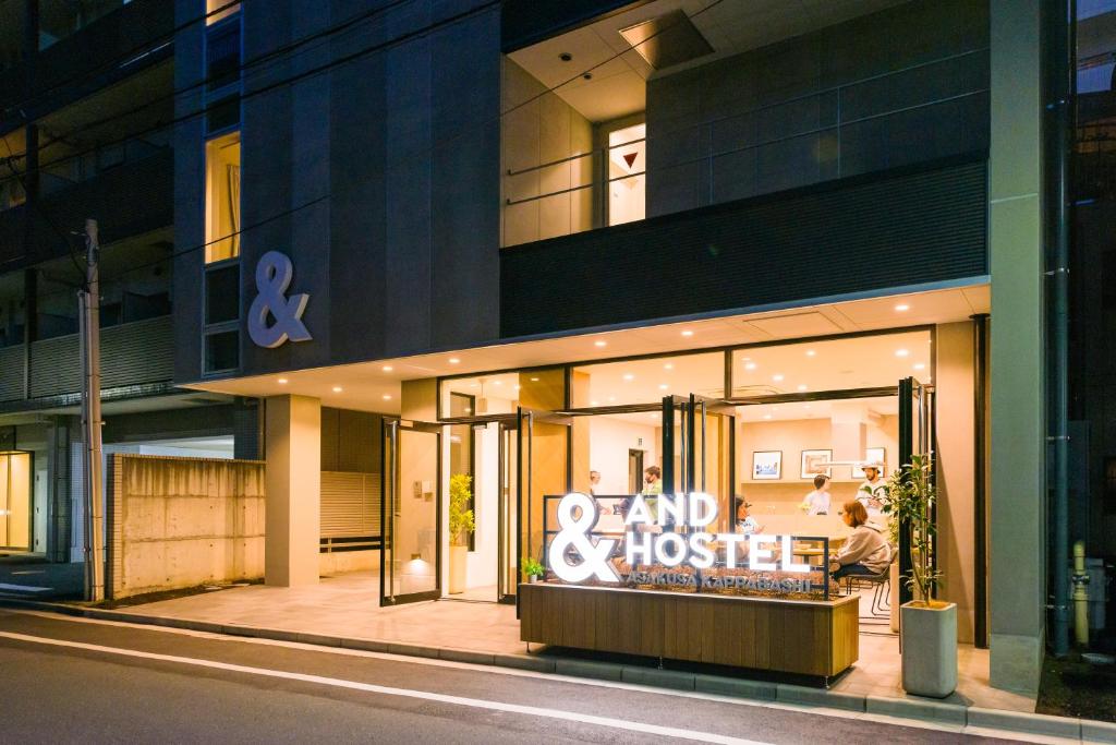 Certifikát, hodnocení, plakát nebo jiný dokument vystavený v ubytování &AND HOSTEL ASAKUSA KAPPABASHI