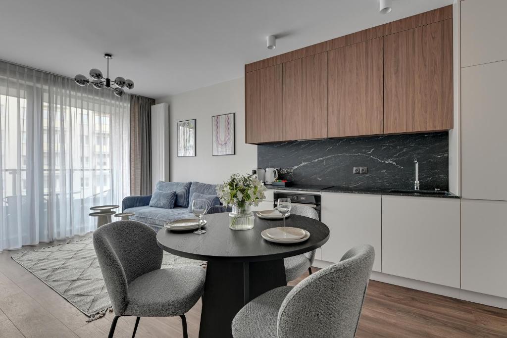 Posezení v ubytování SCALA Apartments City Center & Parking by Downtown Apartments