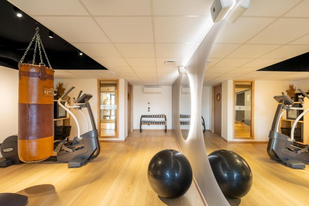 Fitness centrum a/nebo fitness zařízení v ubytování Aiden by Best Western T'aim Hotel
