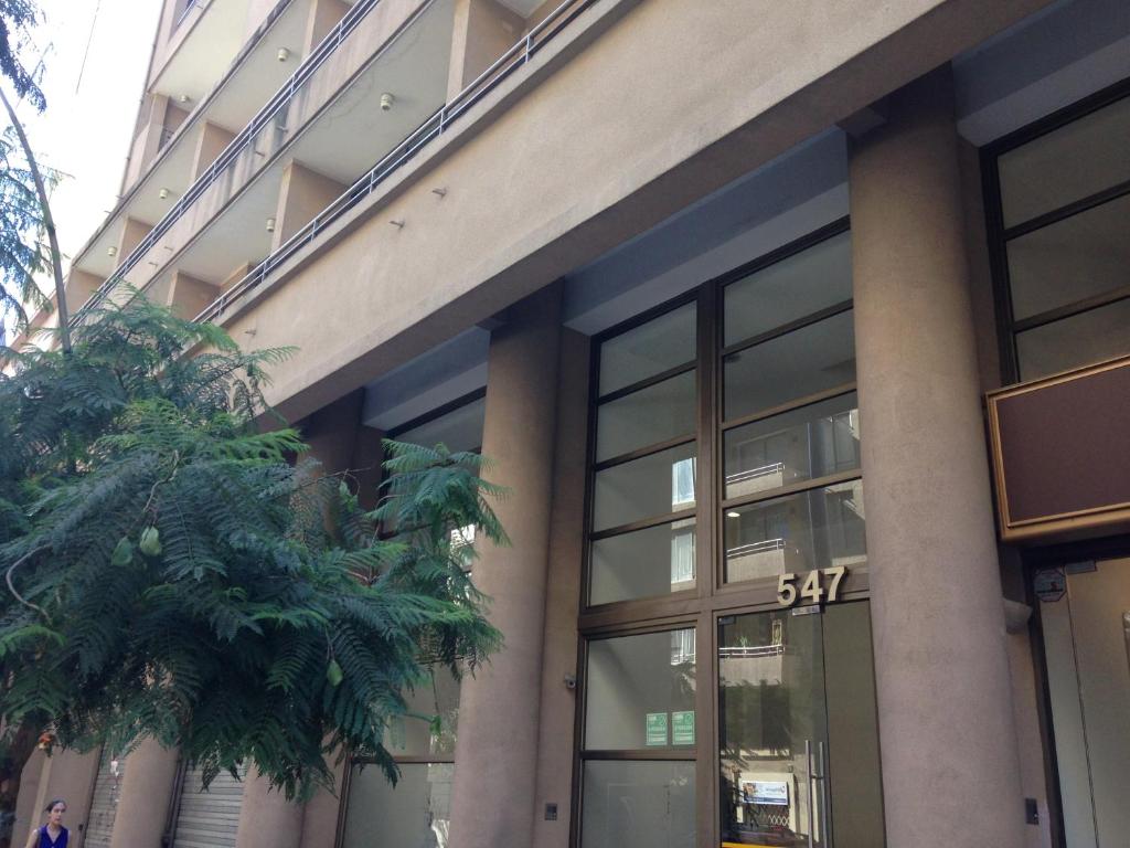 Budova, kde se aparthotel nachází