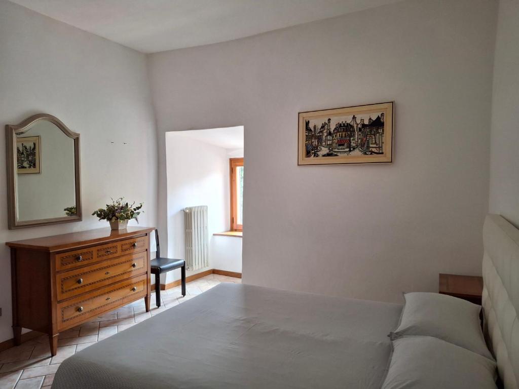 Postel nebo postele na pokoji v ubytování Casina Membrino