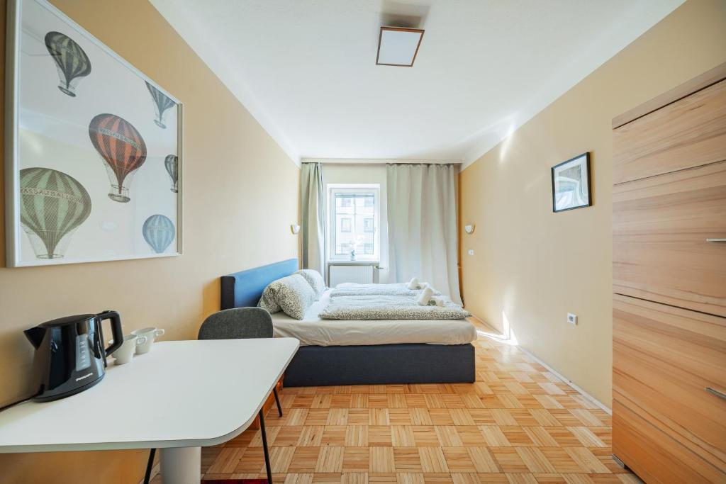 Posezení v ubytování Vienna West Rooms