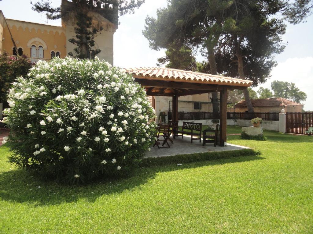 Zahrada ubytování villa amodeo