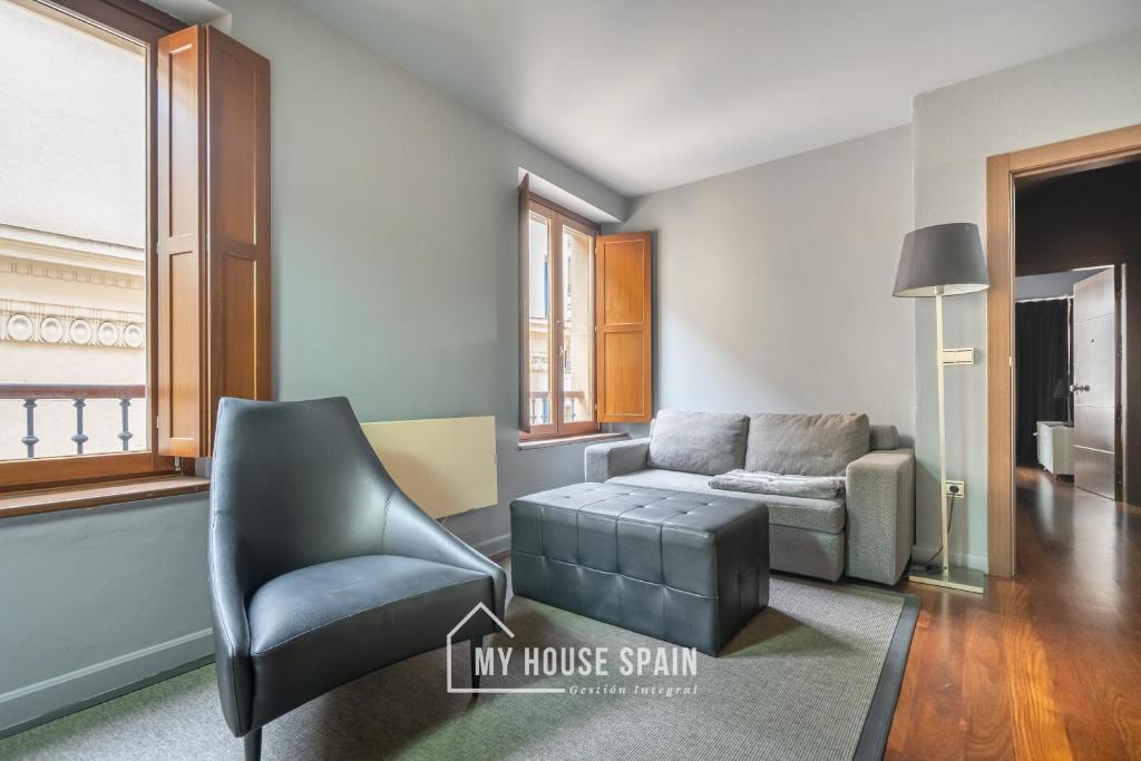 Posezení v ubytování MyHouseSpain - Apartamentos Moros 41