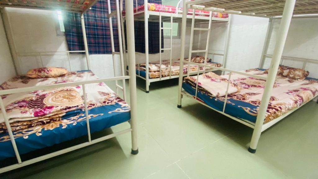 Postel nebo postele na pokoji v ubytování KN HOSTEL & Coffee - Spa