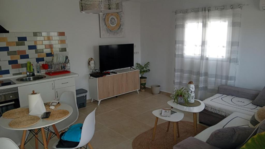 Et tv og/eller underholdning på El Olivo