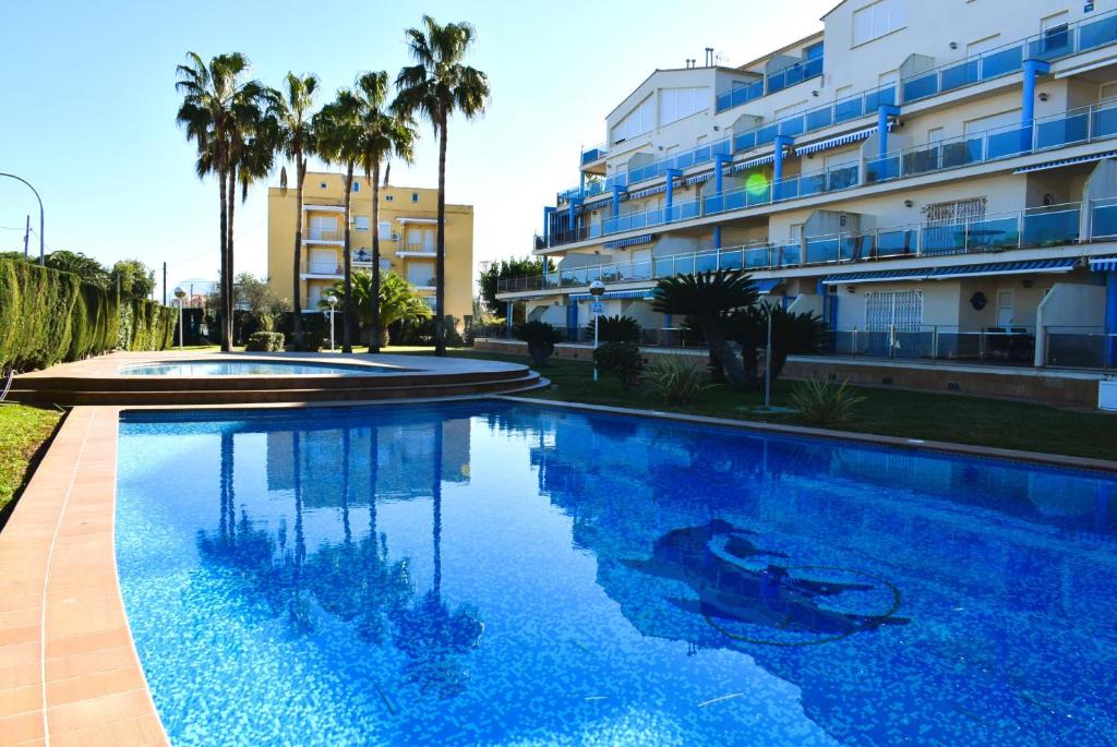 Estudio con Piscina a 80 metros de la Playa Les Deveses - Denia
