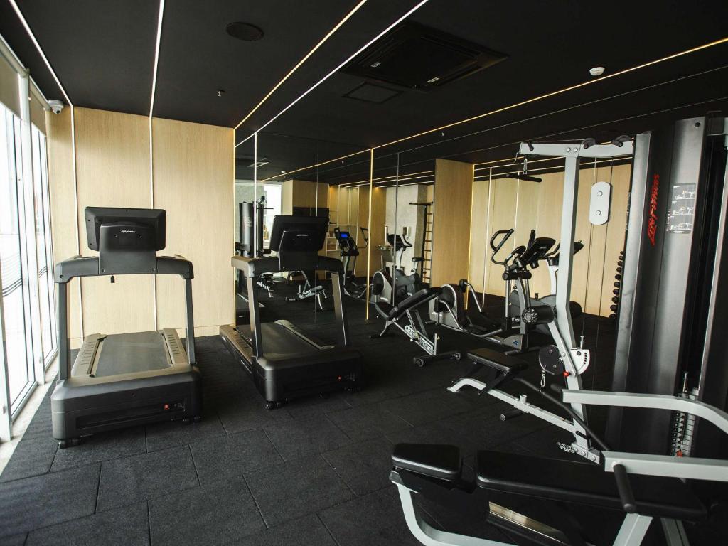 Academia e/ou comodidades em Mercure Camboriu