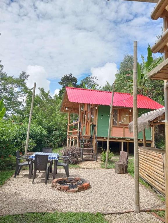 Zahrada ubytování Cabañas Villa Paul