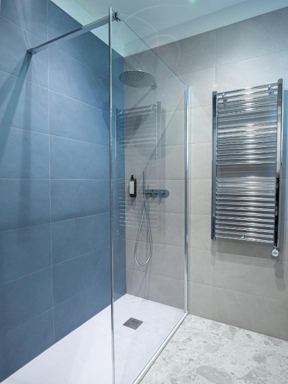 Koupelna v ubytování Hotel Vittoria
