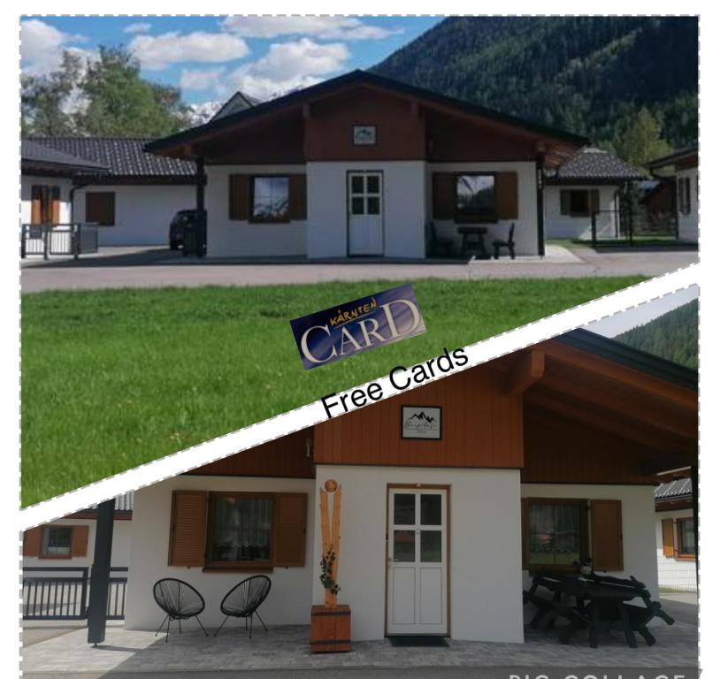 a picture of a fire station with a building at BergAufe Chalets Mallnitz in Mallnitz