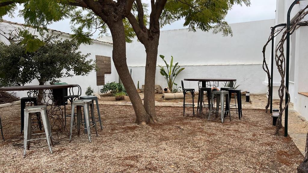 A patio or other outdoor area at Masia Botargo 9 hab 8 baños piscina porche