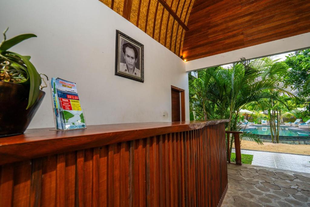 Zahrada ubytování Lumbung Bukit Resort Uluwatu