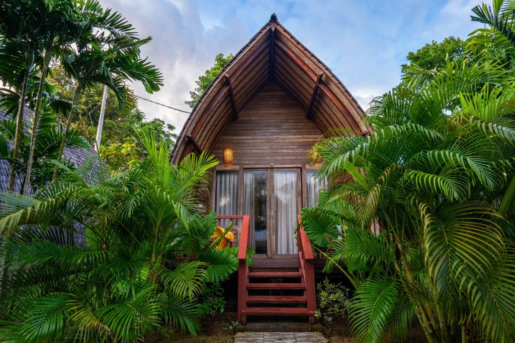 Zahrada ubytování Lumbung Bukit Resort Uluwatu