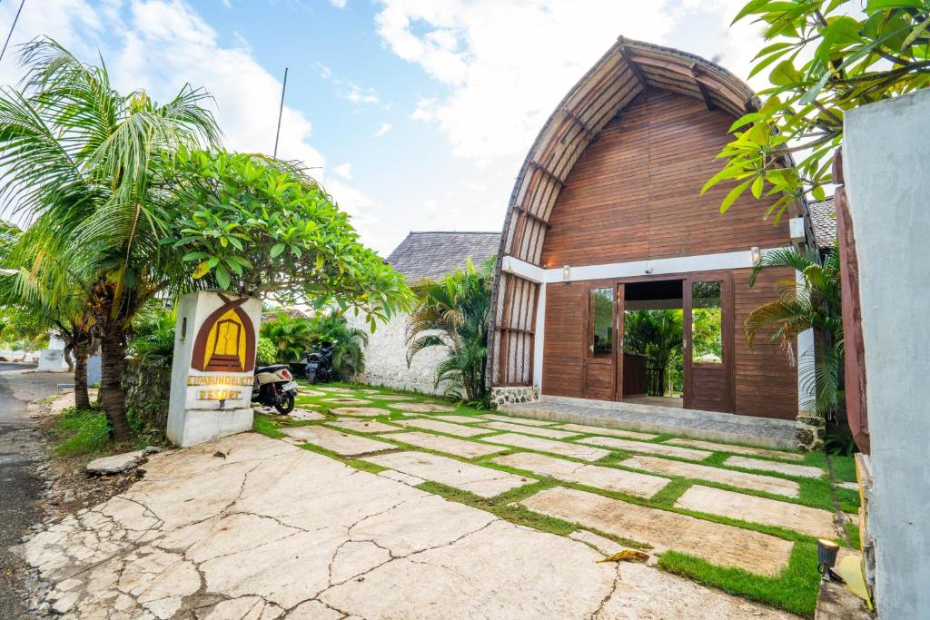Zahrada ubytování Lumbung Bukit Resort Uluwatu