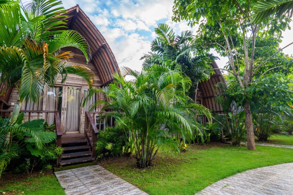 Zahrada ubytování Lumbung Bukit Resort Uluwatu