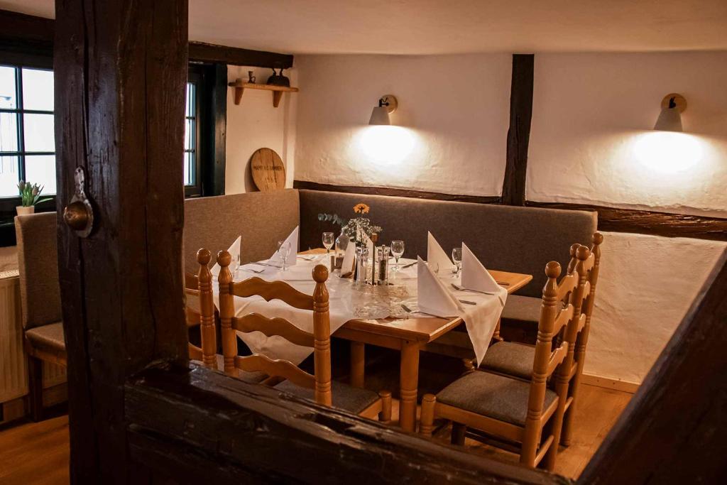 Restaurace v ubytování Pension Goldener Zwinger