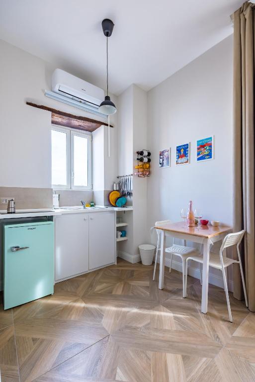 Kuchyň nebo kuchyňský kout v ubytování Terrazza Terzo Cardine