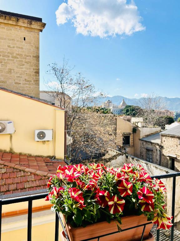 Vista generica sulle montagne o vista sulle montagne dall'interno della casa vacanze