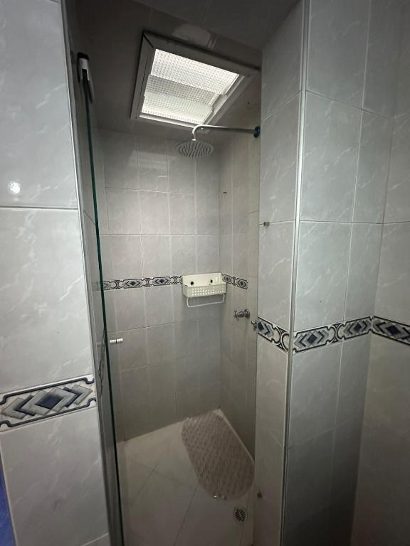 Koupelna v ubytování Bamuka Hostal