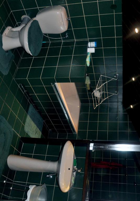 Kúpeľňa v ubytovaní Pokoje Gościnne pod Sikornikiem