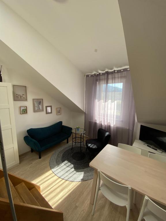 Posezení v ubytování Apartmán Emmi