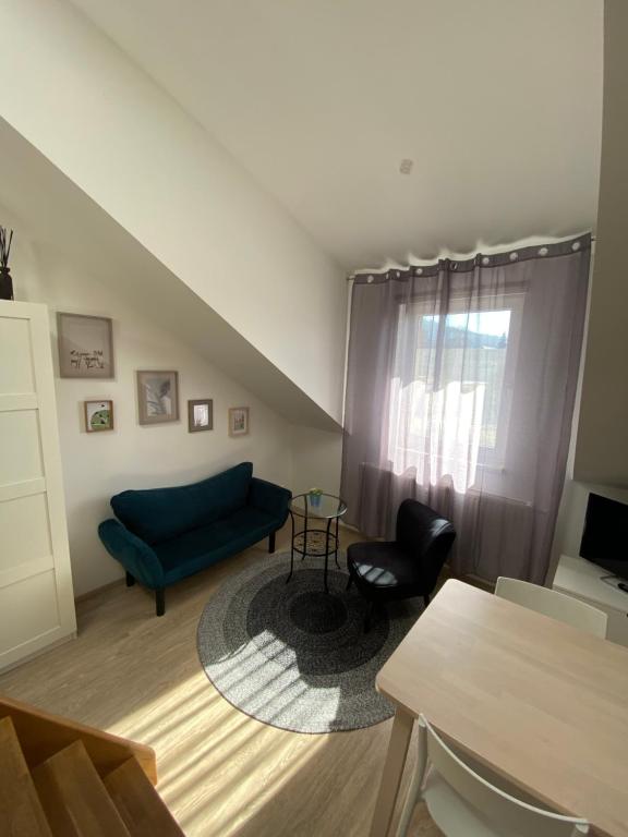 Posezení v ubytování Apartmán Emmi