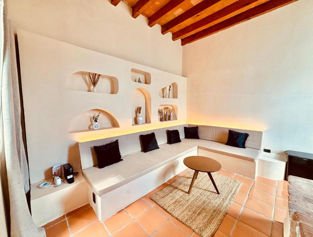 Posezení v ubytování Mezcal Hotel