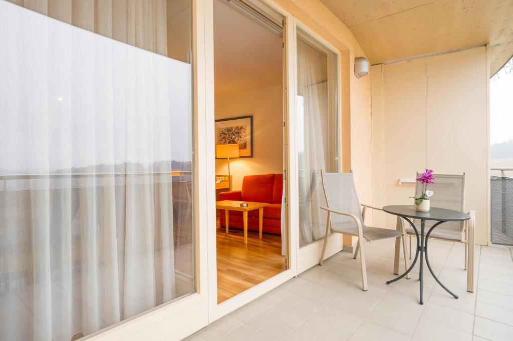 Ein Sitzbereich in der Unterkunft Allegria Resort Stegersbach - Allegria Hotel