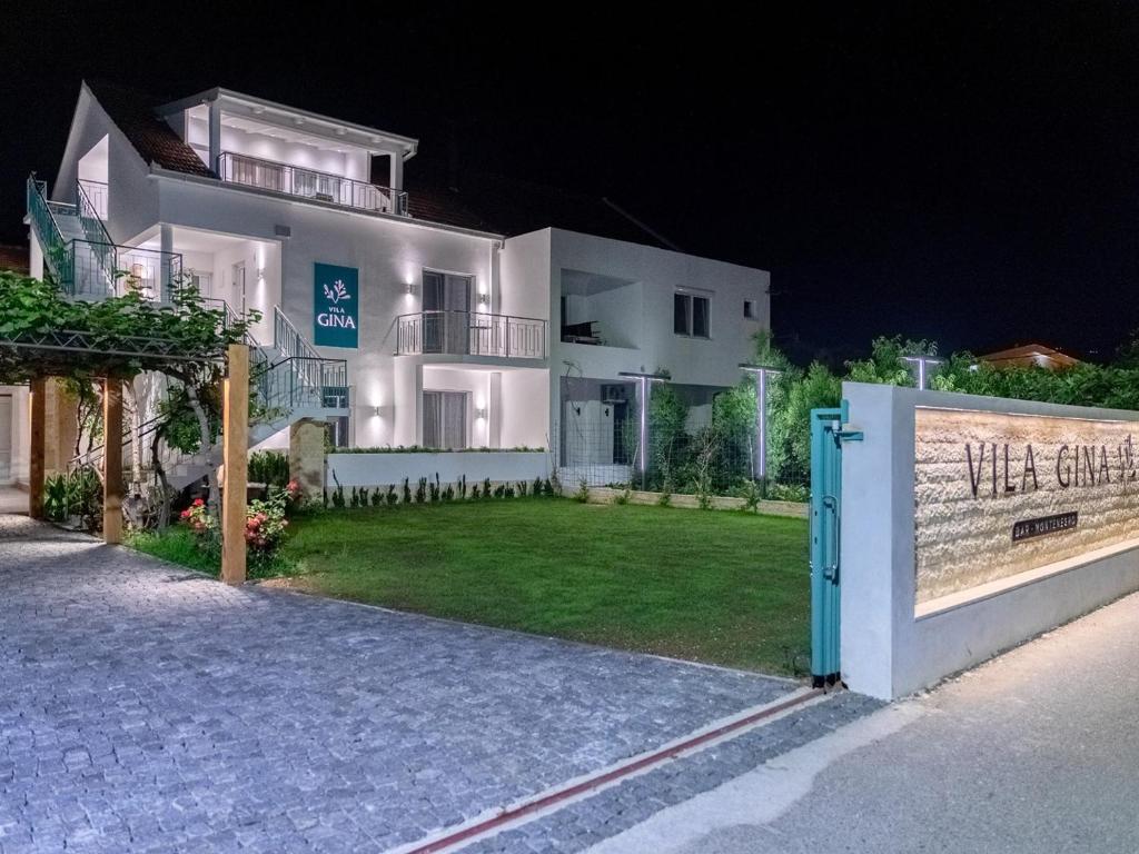 Zahrada ubytování Vila Gina