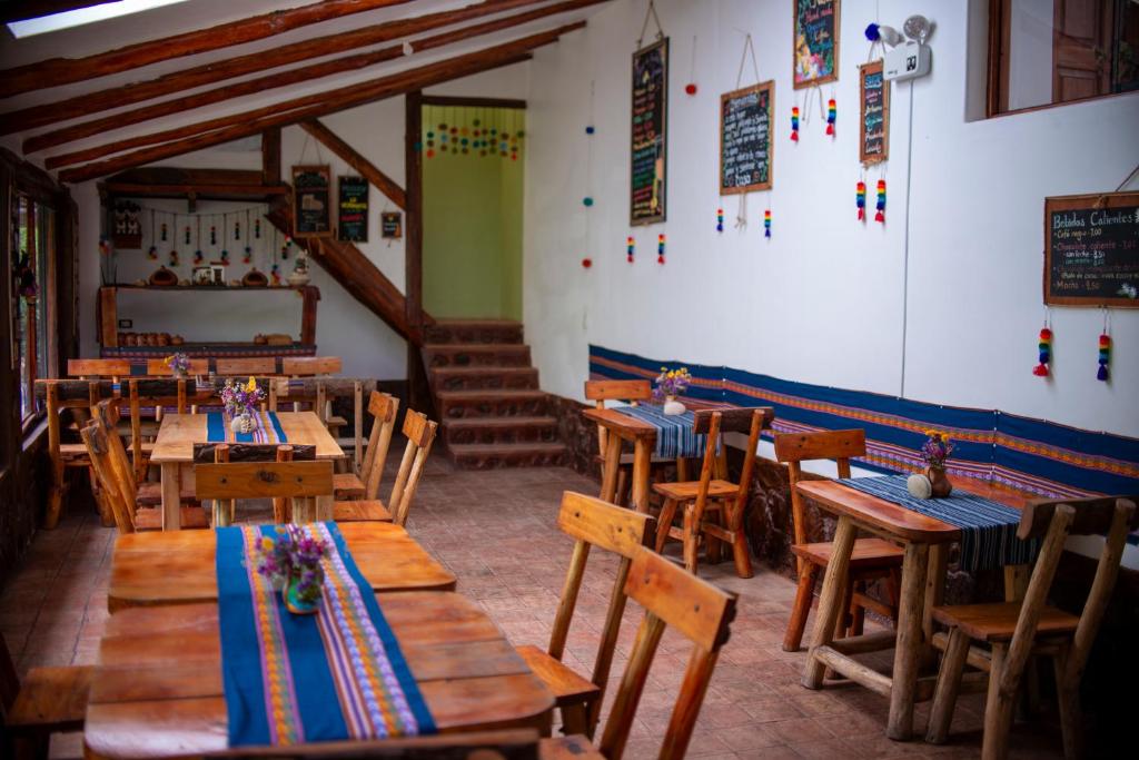 Restaurace v ubytování Casita Huaran