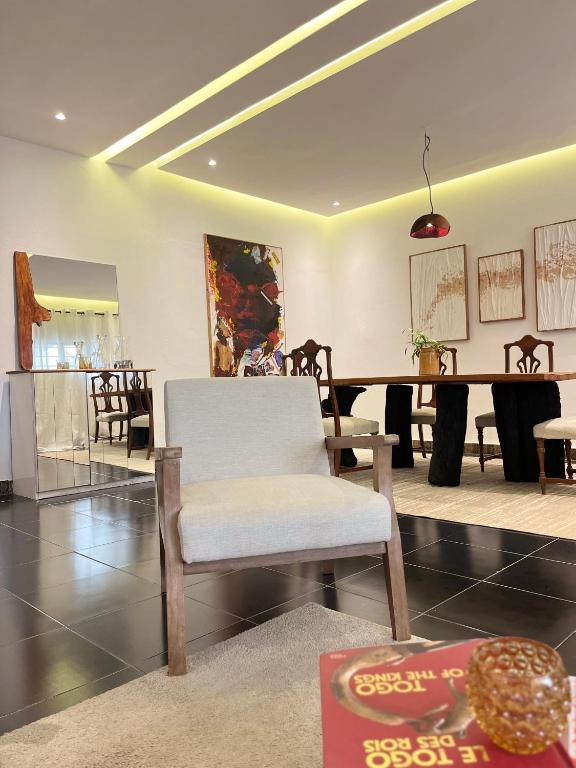 Posezení v ubytování DivGuestHouse