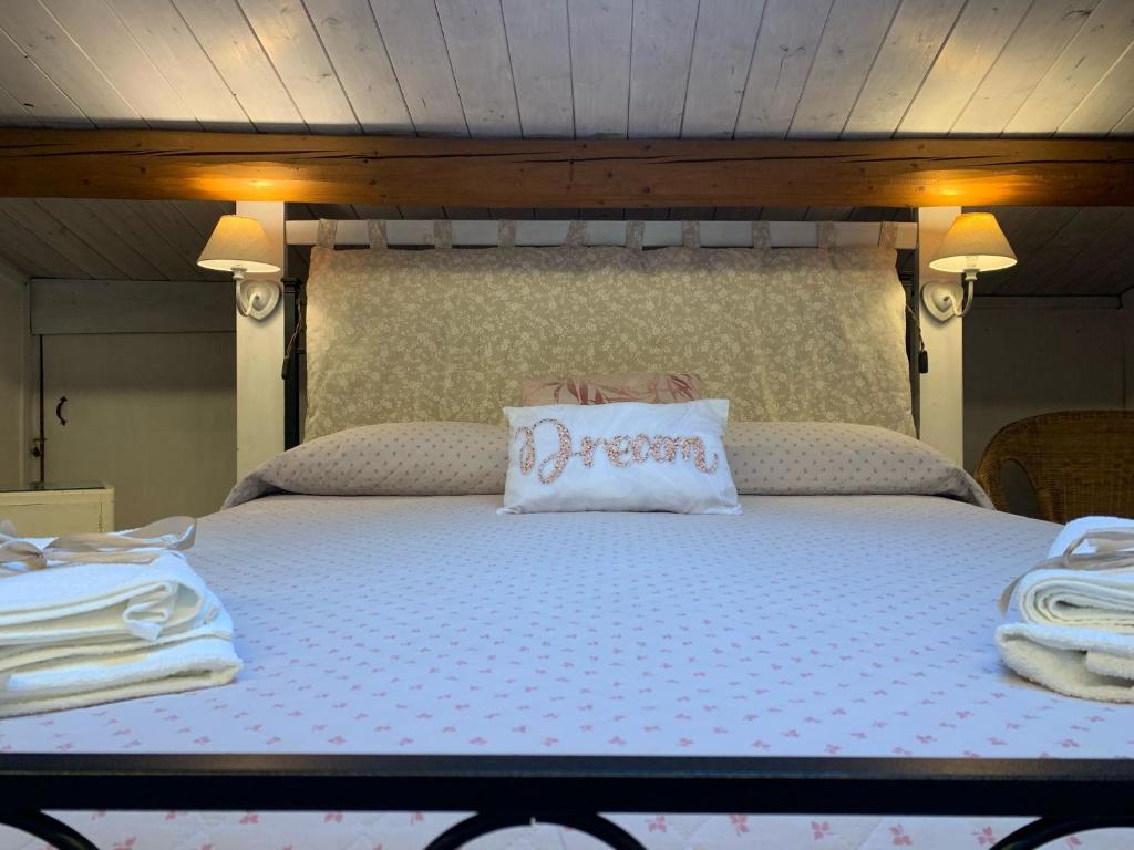 Postel nebo postele na pokoji v ubytování B&B Vinci