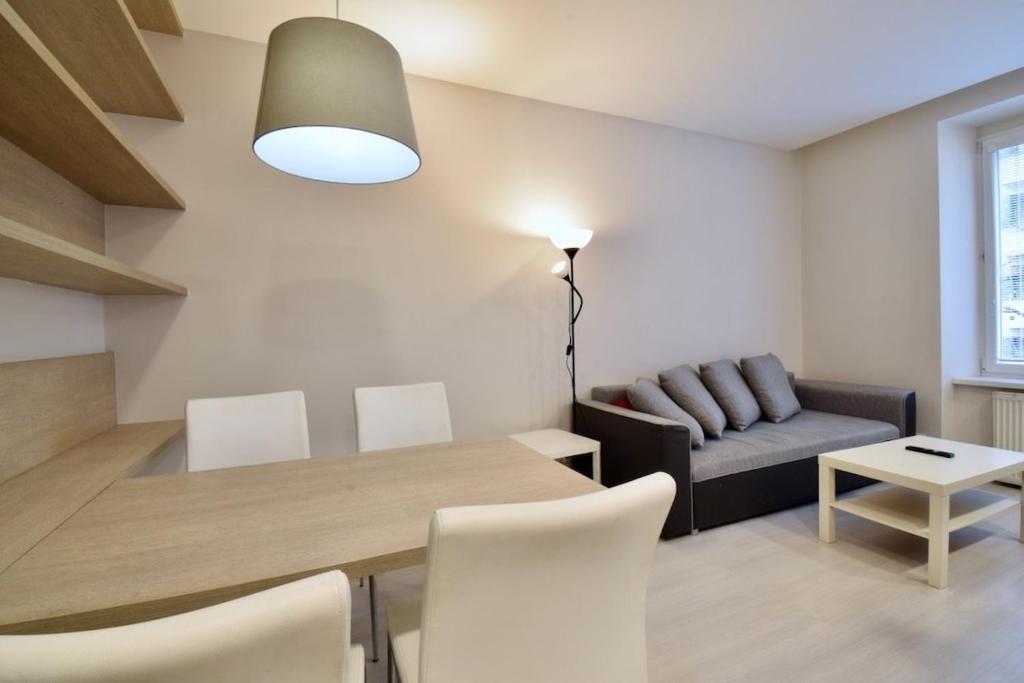 Posedenie v ubytovaní Comfortable apartment in Brno
