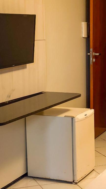 TV a/nebo společenská místnost v ubytování Hotel Boreas