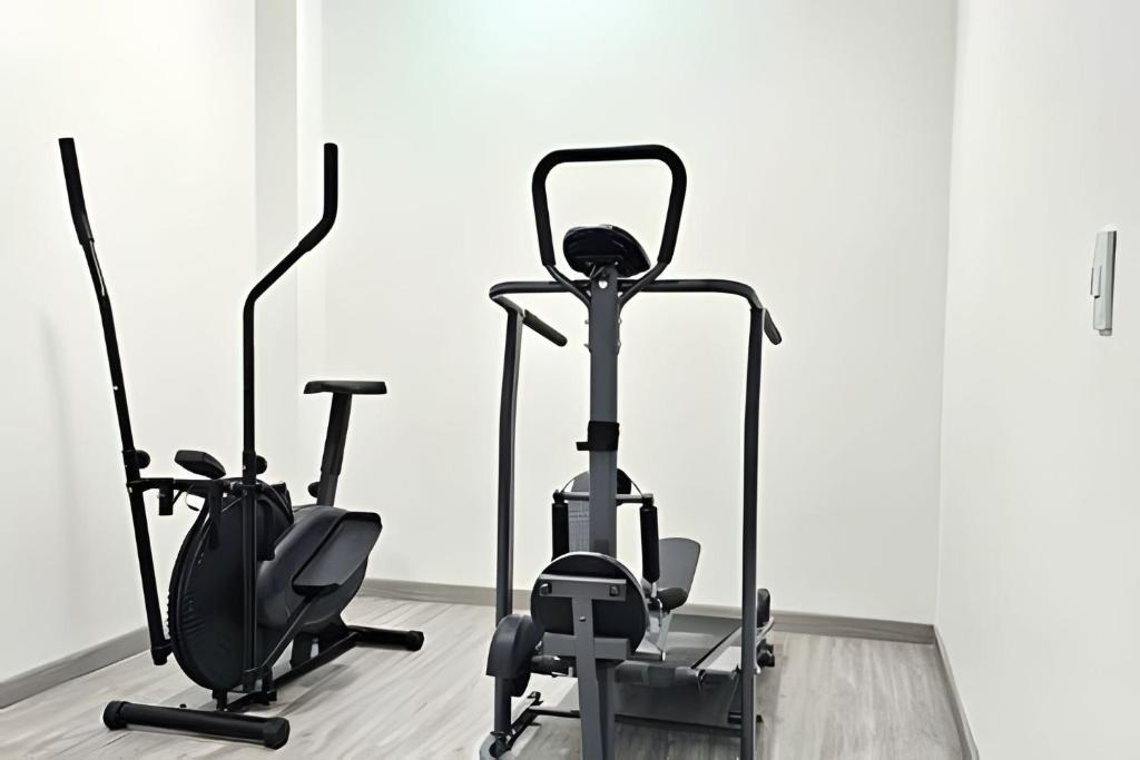 Fitness centrum a/nebo fitness zařízení v ubytování Hotel Ktaleya Apartamentos