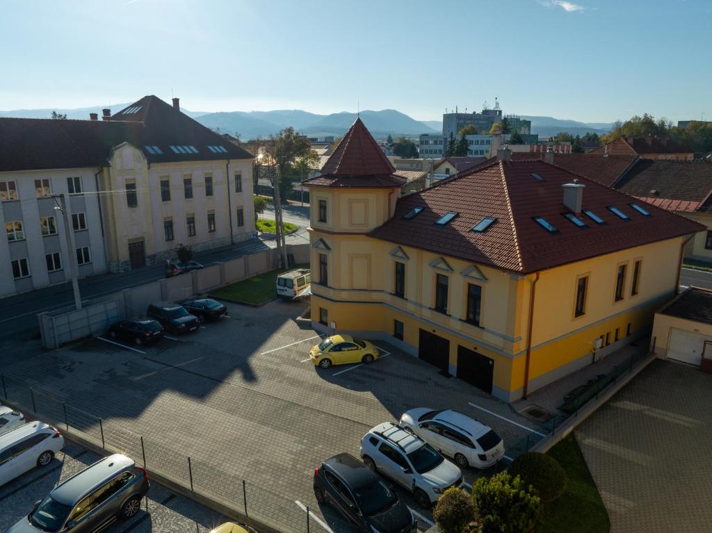 Budova, kde se penzion nachází
