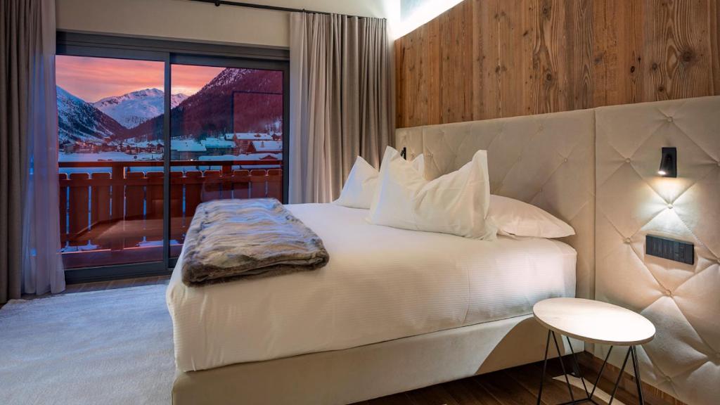 Postel nebo postele na pokoji v ubytování Paradise Lodge