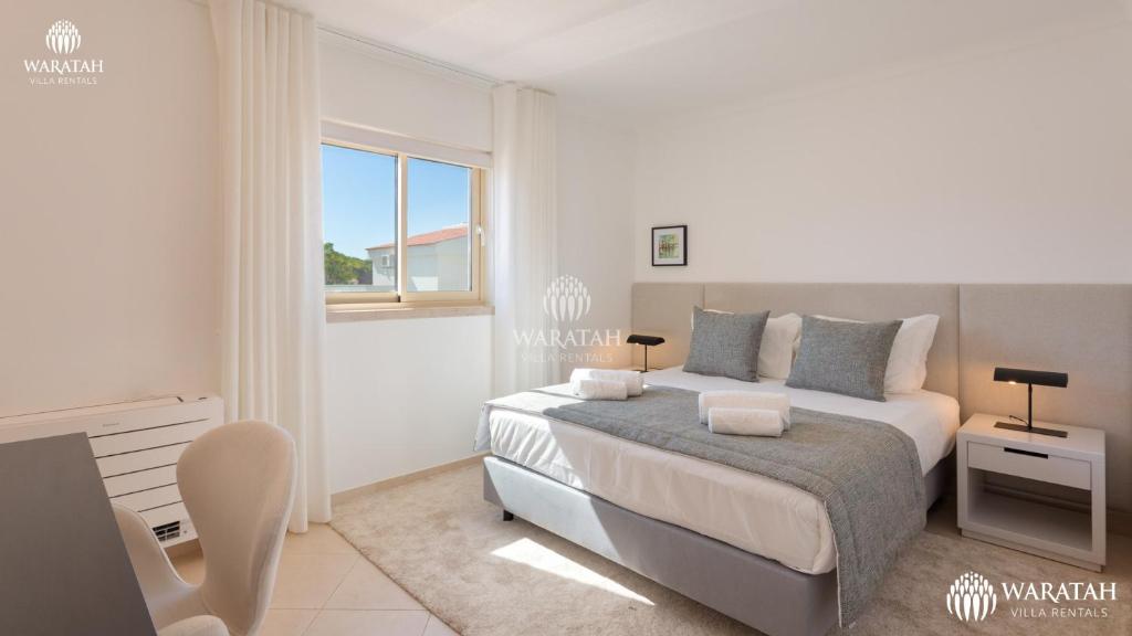 Ένα ή περισσότερα κρεβάτια σε δωμάτιο στο Apartment Lamine