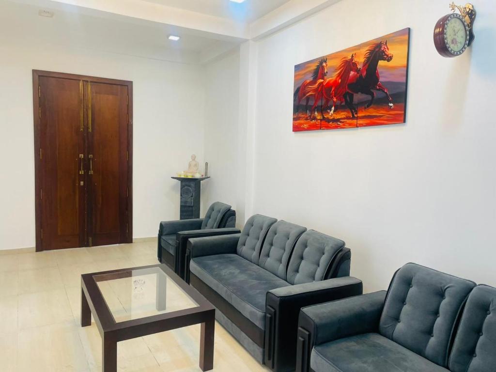 Posezení v ubytování Hotel Ceylonia Colombo