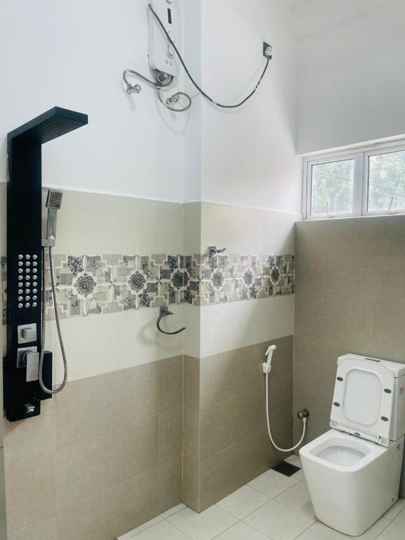 Koupelna v ubytování Hotel Ceylonia Colombo