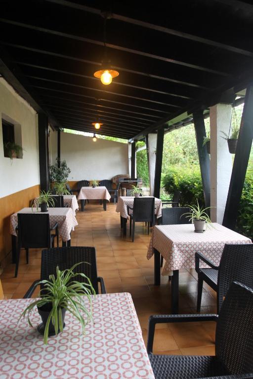 Restaurace v ubytování Olaskoaga Goikoa