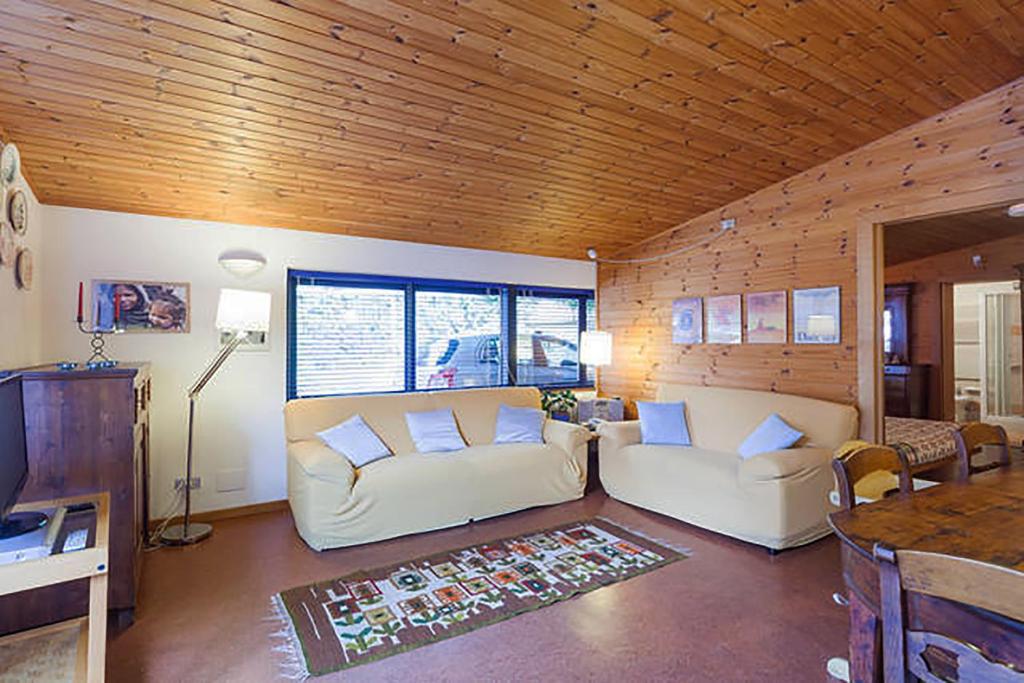 Posezení v ubytování La Casa Trasparente - locazioni brevi