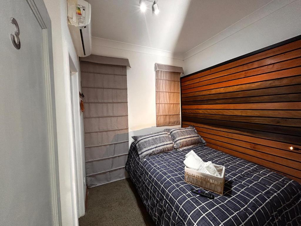 Postel nebo postele na pokoji v ubytování Casona Italia B & B
