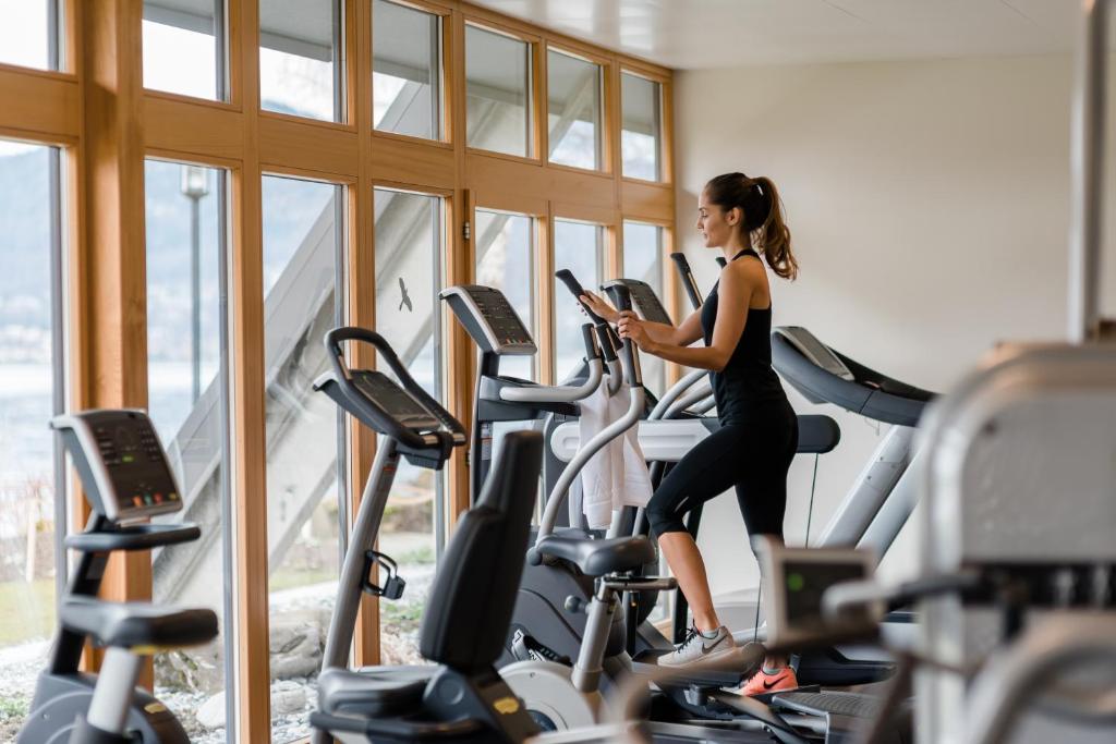 Fitness centrum a/nebo fitness zařízení v ubytování Deltapark Vitalresort****