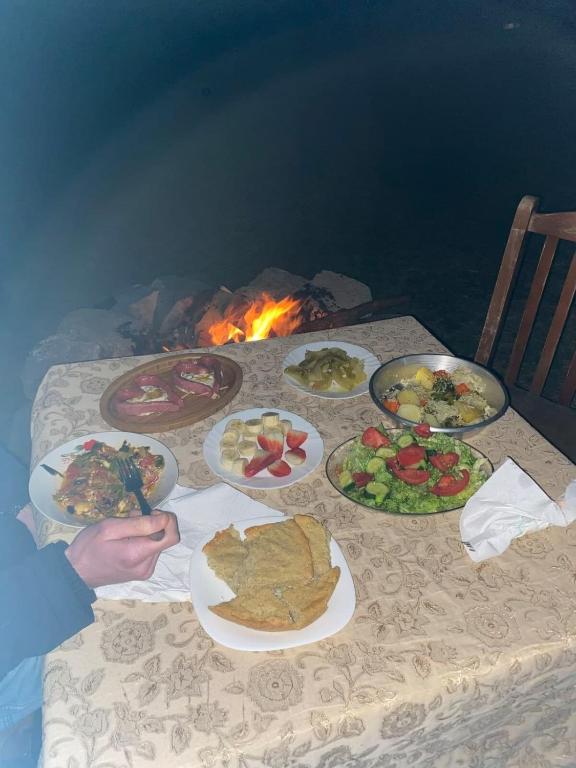 Jídlo v farmy nebo okolí