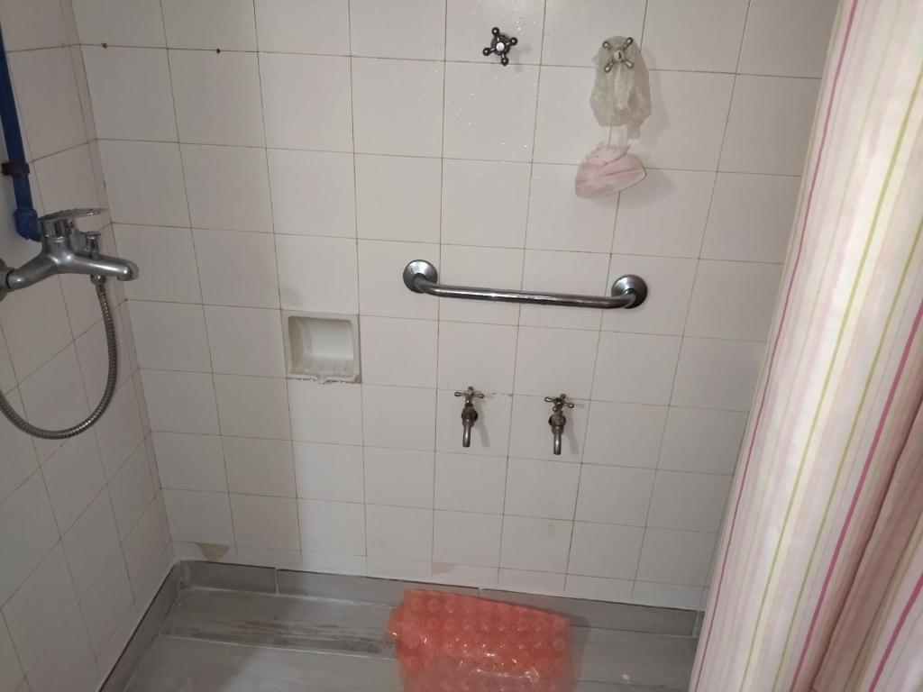 Koupelna v ubytování Casa Rosa 3