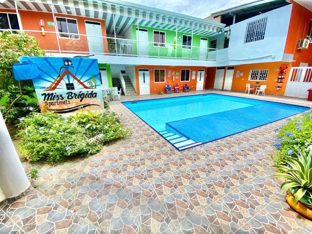 Bazén v ubytování Apartamento Miss Brigida nebo v jeho okolí
