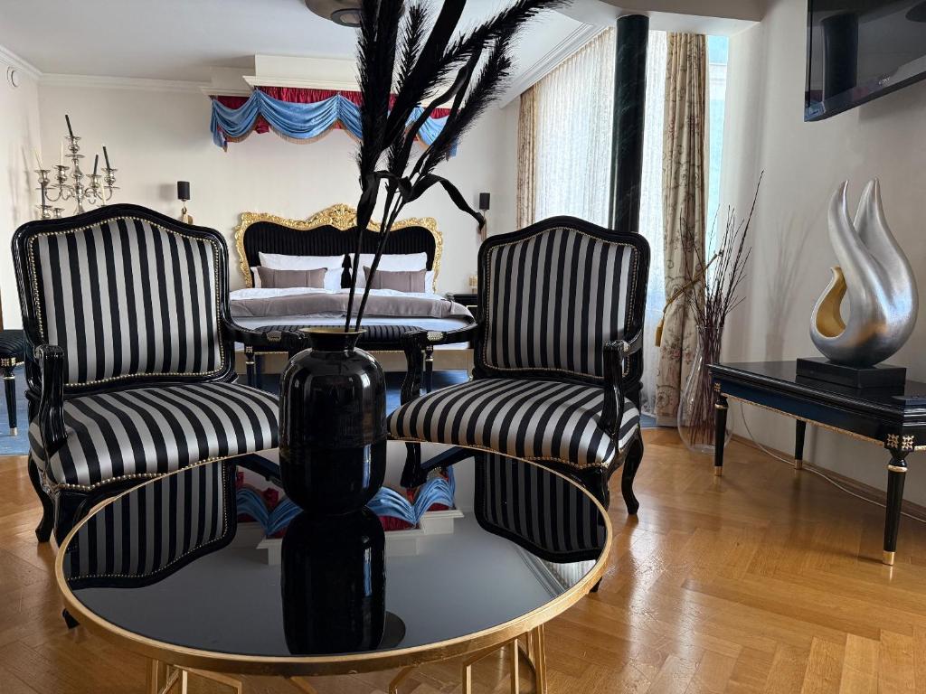 Posezení v ubytování Hotel Kaiser