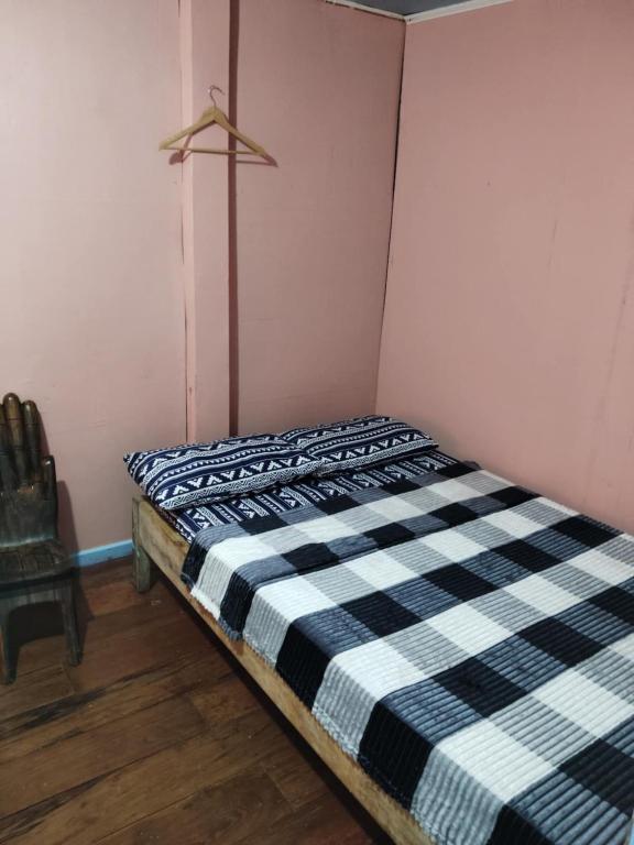 Postel nebo postele na pokoji v ubytování Batad Pension PH